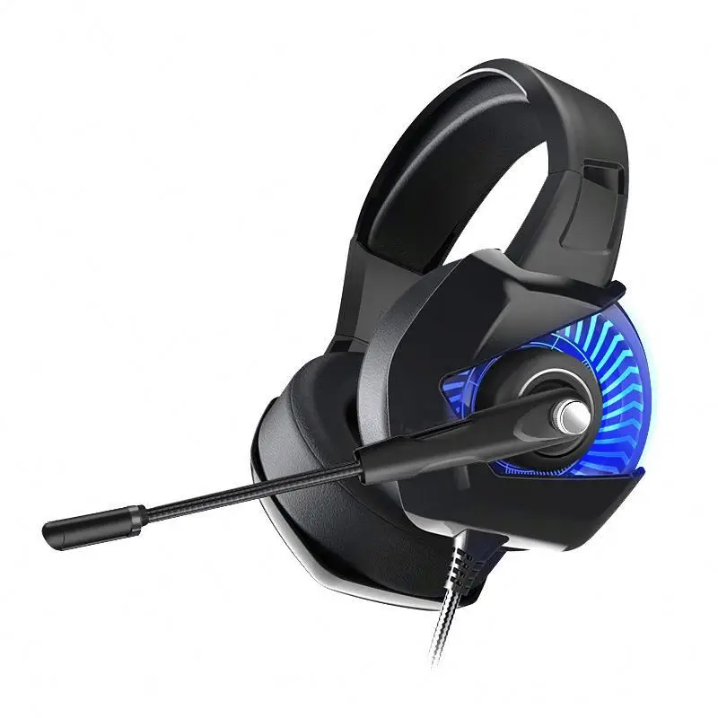 

50% OFF Comfortable Best Noise Canceling Headphone Headset Led Light K6 Gaming Earphone, White, red, blue