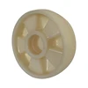 nylon concave roller caster wheel with brake