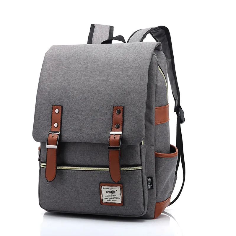 

Factory Wholesale 2021 Hot Sale Custom School Travel Vintage Laptop Bag Backpack