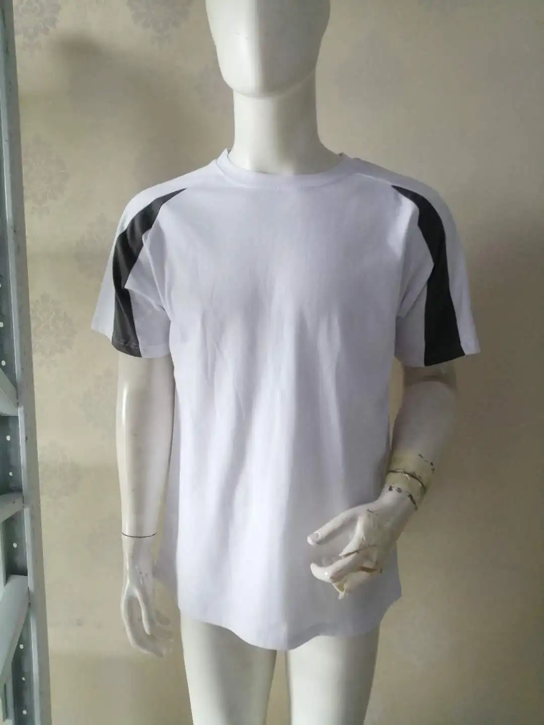 
Custom short sleeve 100% cotton printing blank t-shirt men in clothing manufacture 