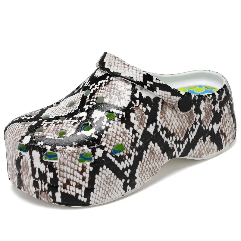 

Summer Fancy Platform Ladies Wholesale Newest Girls EVA Garden Sexy High Wedge Platform Heel Clogs Shoes, 5 colors