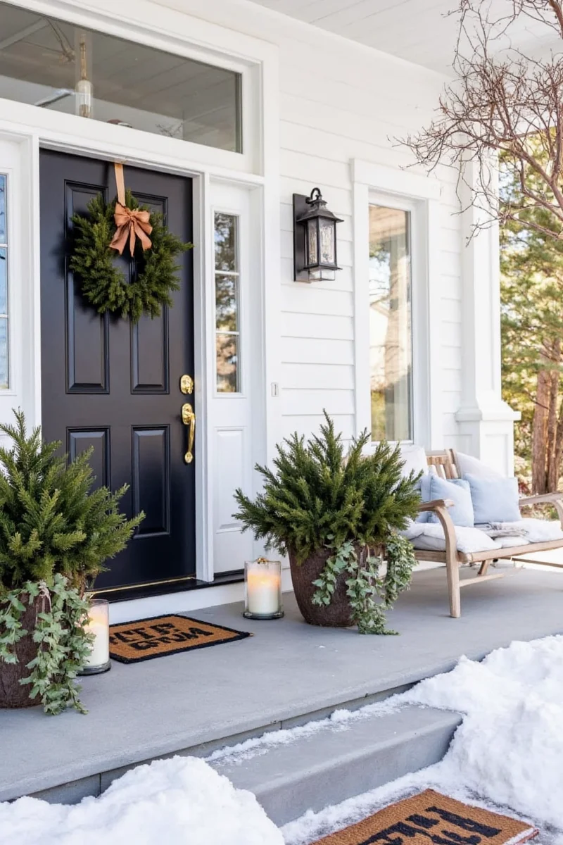 festive family friendly front porch winter decorations 10 ideas to spark joy and maybe a snowball fight