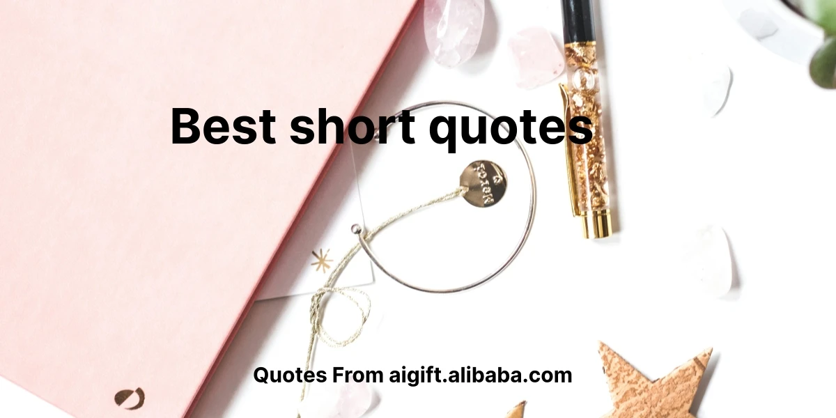 best short quotes