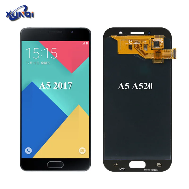 

LCD screen A5 2017 LCD For Samsung Galaxy A5 2017 A520 Lcd Screen Display TFT Touch Digitizer Spare Parts Assembly Replacement