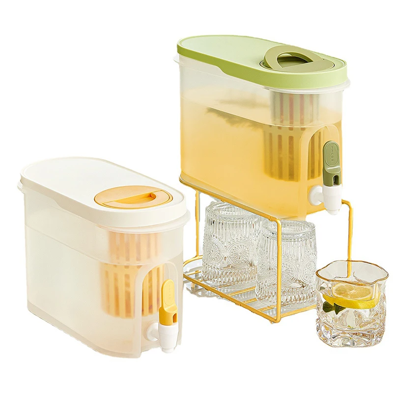 

Clearance Lowest Price Lemonade Cold Kettle Juice Jugs with Tap Refrigerator Water Bottles