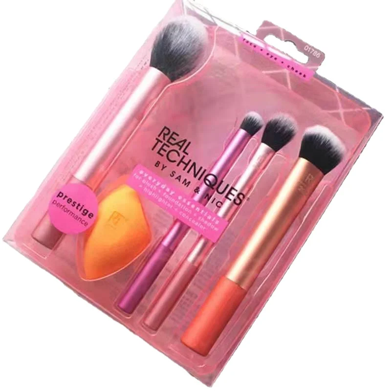 

HZM Hot Sale Makeup brush and Makeup Sponges set Beauty Makeup Tools Set With Package