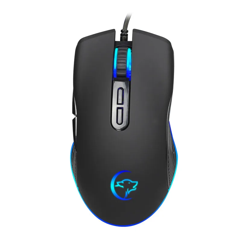 

LED 7 Buttons USB Wired Pro Gaming Mouse For PC For Laptop game Computer Gaming Mice, Black
