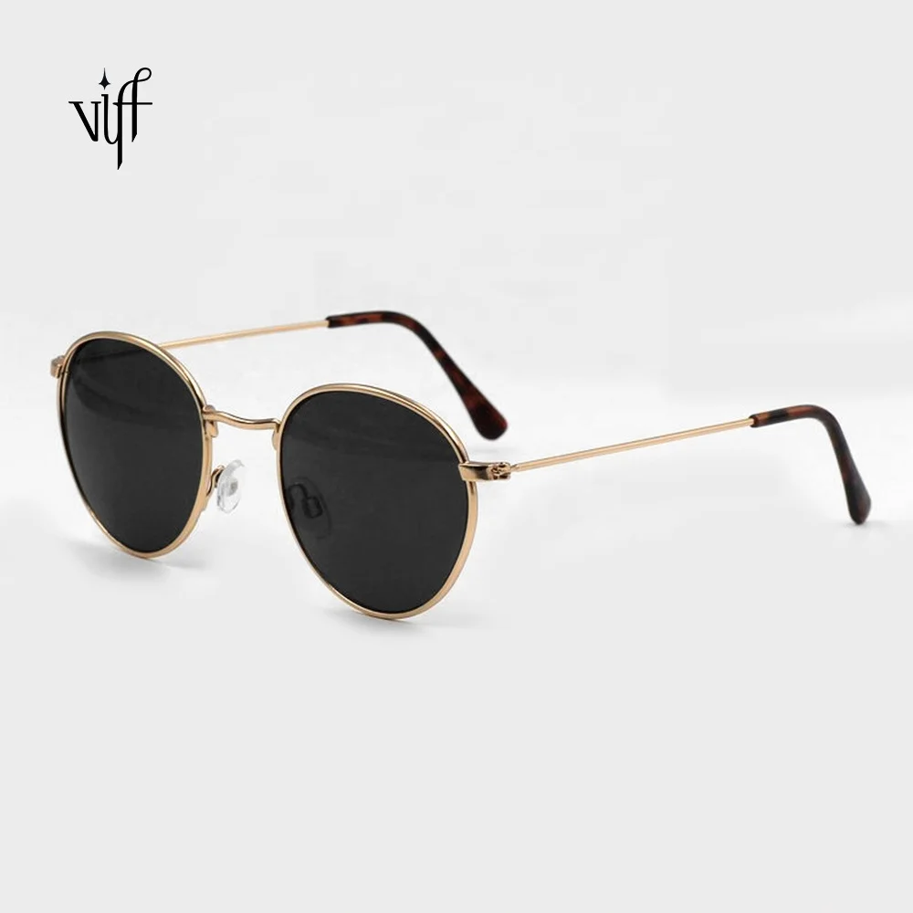 

VIFF Vintage Aviation Sun Glasses Sunglasses HM18182 Classic Style Metal Frame Sun Shades Unisex Sunglasses