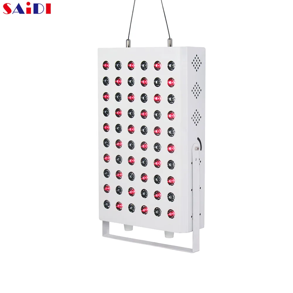 

SAIDI Factory Price 300W 630nm 660nm 850nm Red LED Therapy Lights for whole body painful treatment Beauty Panel customized