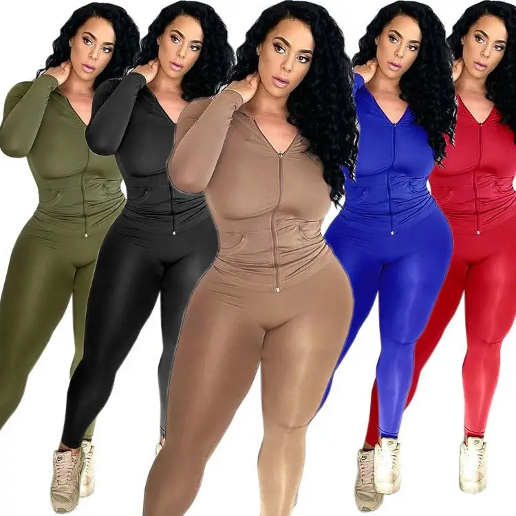 

Joggers Pants Two Piece Pants 2 Piece Set Womens Hoodies Joggers Long Sleeve Tracksuit 2 Pieces Hoodie Pants Woman