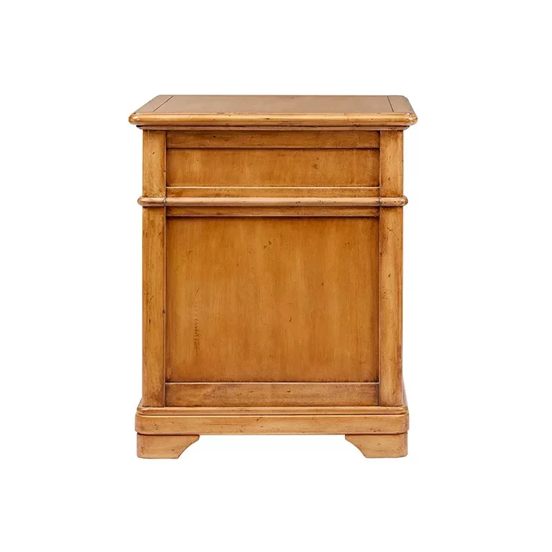 
american style antique art deco bedroom cheap walnut 3 drawer wood attached east elm brown nightstand 