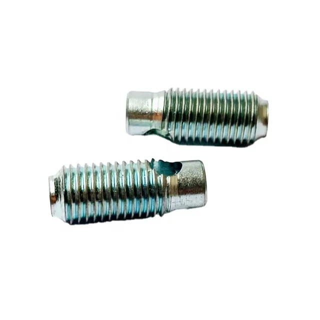 M12 Quick Connector with Aluminum Profile Automatic External Thread Inserts Zinc Plated Zinc Material
