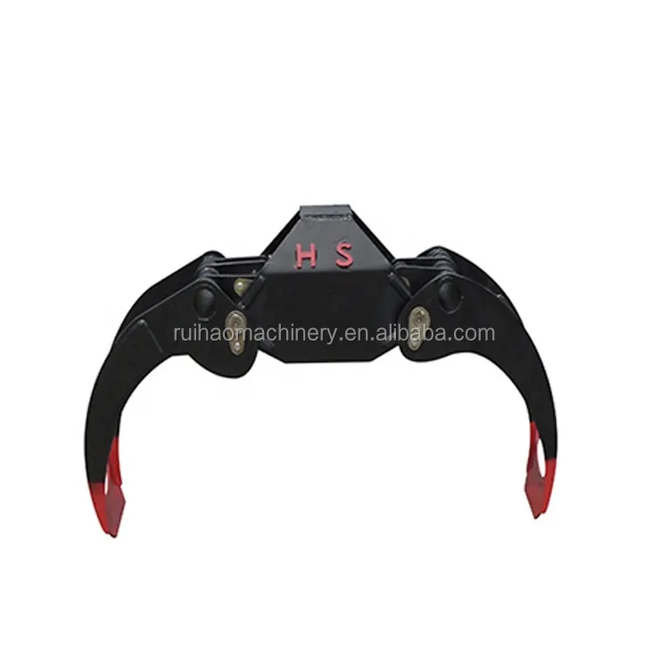 Hydraulic Log Grapple Loader 3 Tons Dump Trailer For Truck Cg1000