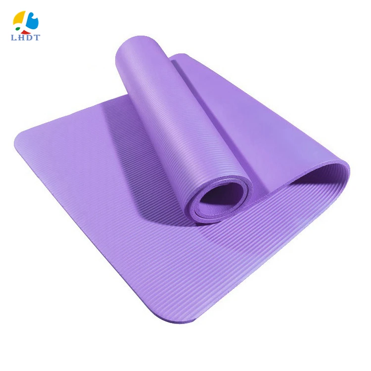 

Non-slip Exercise Mat Pilates Training Thick Cushion Gym Fitness 10mm Yoga Mat, Customized color