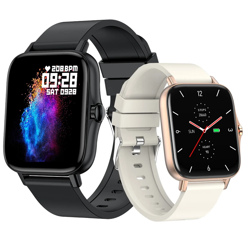 

T42 Smartwatch 1.7inch Square Screen IP67 Waterproof BT Call Smart Watch Women Heart Rate Monitor Men Sports Fitness Wristwatch