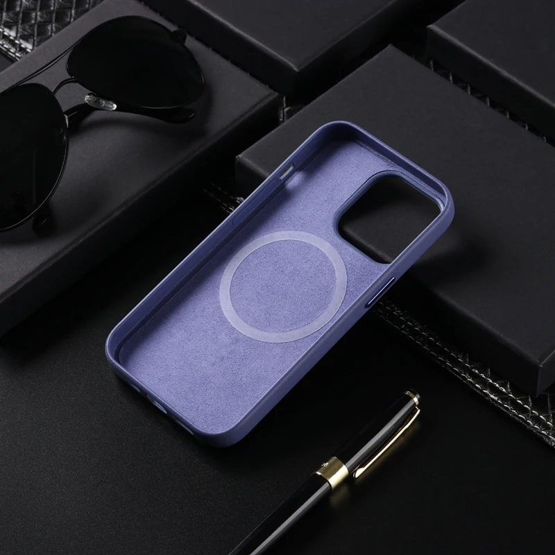 

Leyi NEW PU leather accessories wallet pouch magnetic wireless charging 38 magnetoresistance Phone Case for iPhone 13 pro max