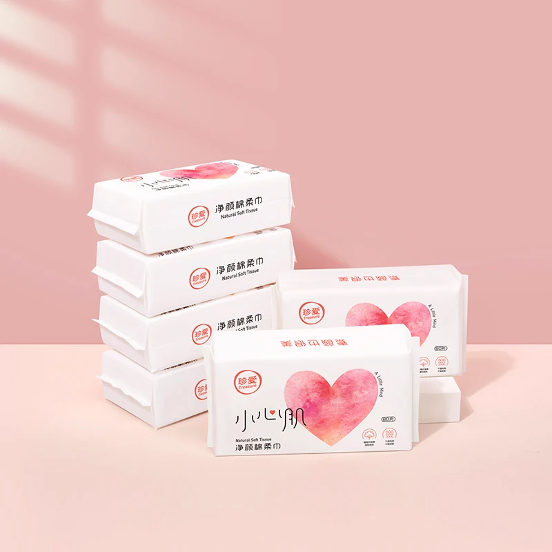 

40 Bags Per Carton Skin Care Soft Baby Dry Cotton Wipes