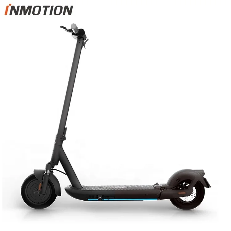 

2021 Good Quality Fast Speed Dual Suspension 10 Inch 13Ah Folding INMOTION L9 Electric Scooter, Black