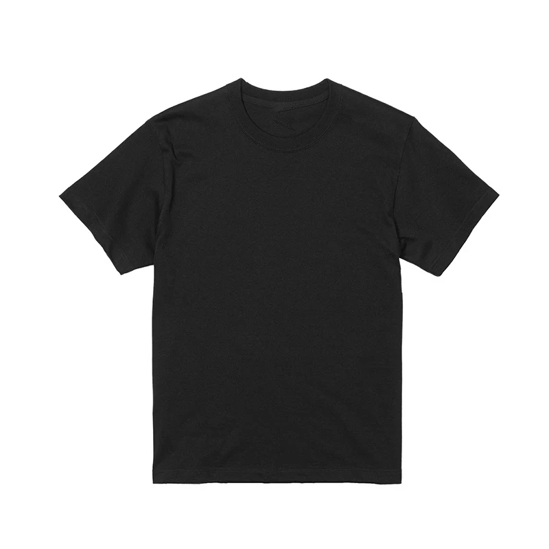 Wholesale High quality 100 cotton 300g o-neck tshirts with logo custom logo printed tshirt men