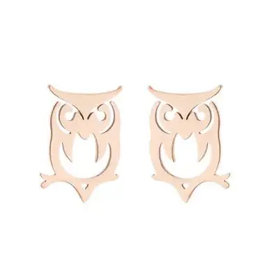 

Owl Earrings Stainless Steel Earring Fashion Hot Sale Specially Designed Owl Earrings For Christmas