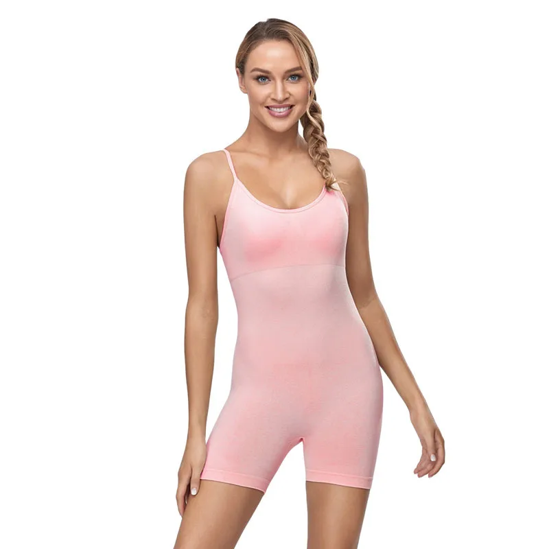 

new cross-border all-in-one tight-fitting high-stretch seamless one-piece yoga suit women