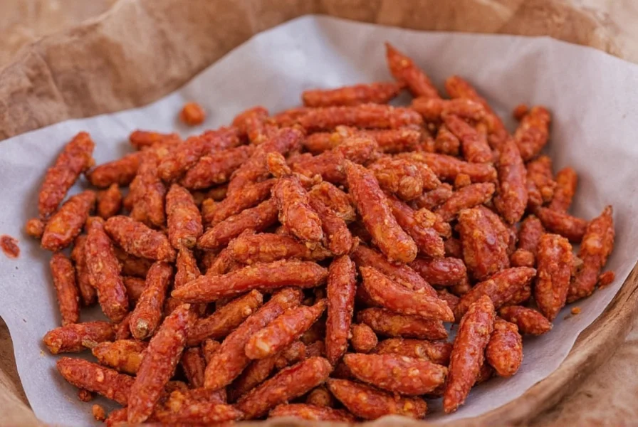 Close-Up of Chile Pasillo Pepper