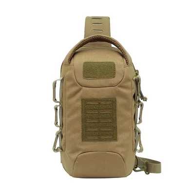 

1000D Nylon Stylish Tactical Chest Pack Carry Men Sling Bag Molle Hiking Assault Range Pouch One Strap Military Crossbody Bag, Customized color