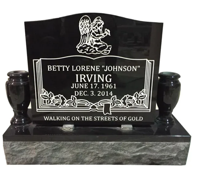 American Standard Model Black Granite Headstones - Buy American ...