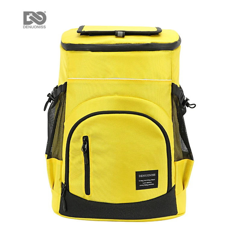 

Denuoniss 33L refrigerator bag in the car large capacity 36 cans/12 bottles custom cooler bag insulated food delivery backpack