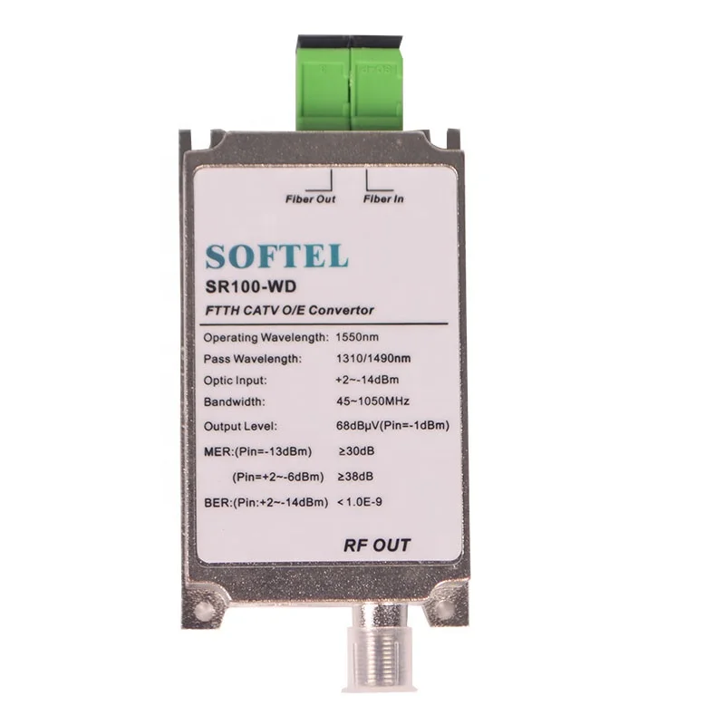 

FTTH SR201W WDM Optical Receiver for FTTH Network / Mini Node