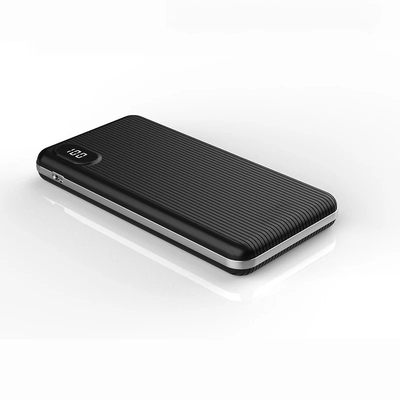 

2020 Super Slim Type-C Fast Charging Power Banks 15000mah PD 18W LCD Power Bank Portable Charger 10000mah