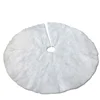 Fire resistance polyester artificial snow blanket Christmas tree skirt