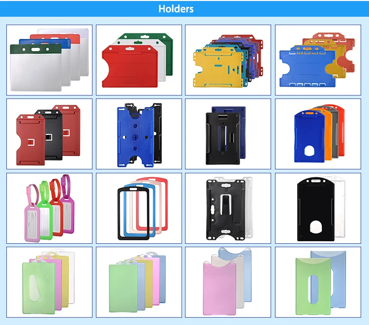 Custom Lanyard Plastic Id Card Holder With Polyester Lanyard Buy Card