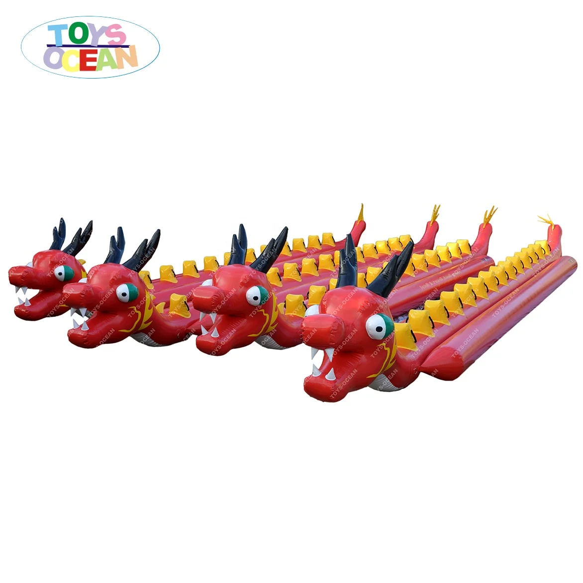 

inflatable dragon game boat water toys banana boat flying fish for aqua sport