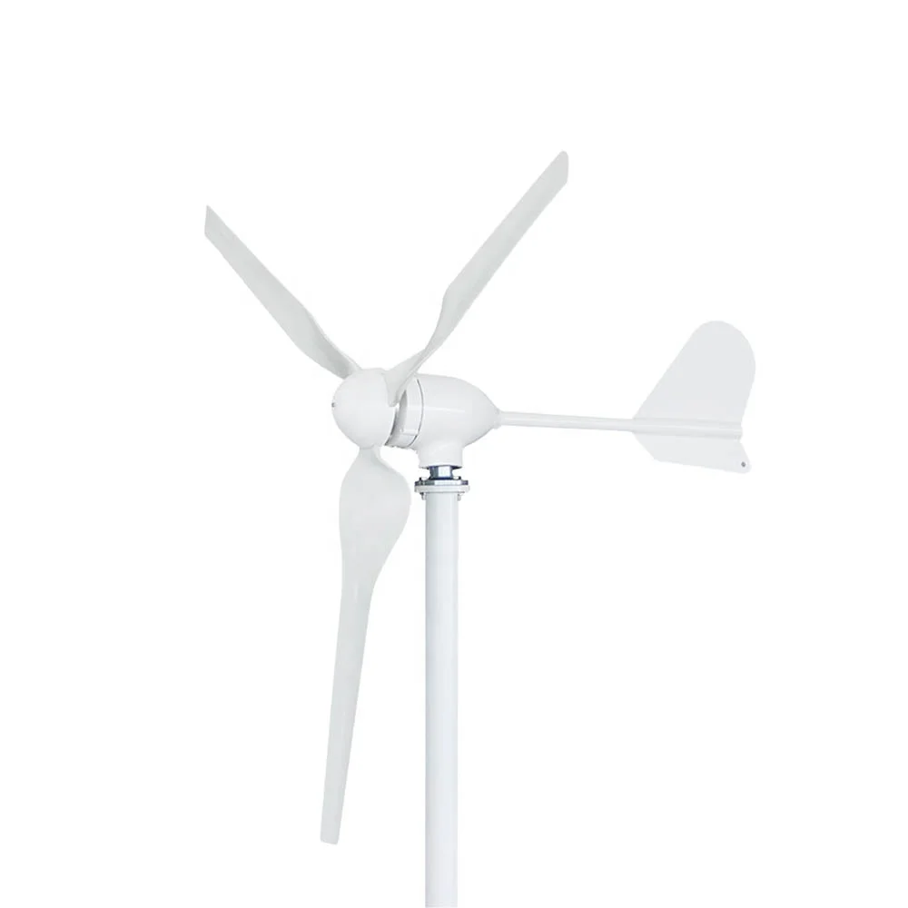 

High Efficiency Powerful 1000w 12V/24V/48V Horizontal Wind Turbine Generator For Home Use