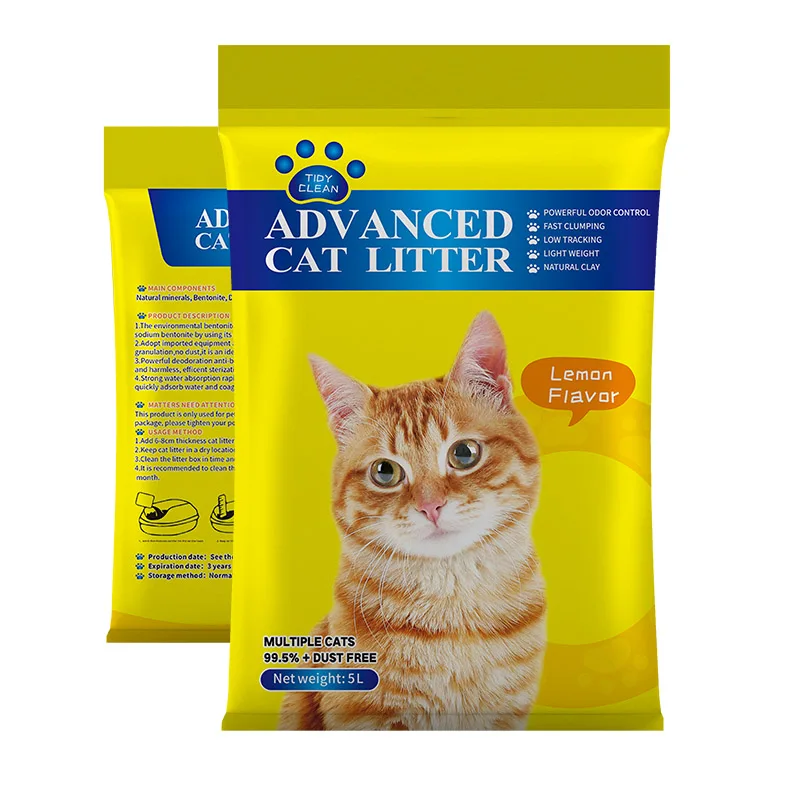 

Best selling strong clumping bulk bentonite cat litter sand wholesale