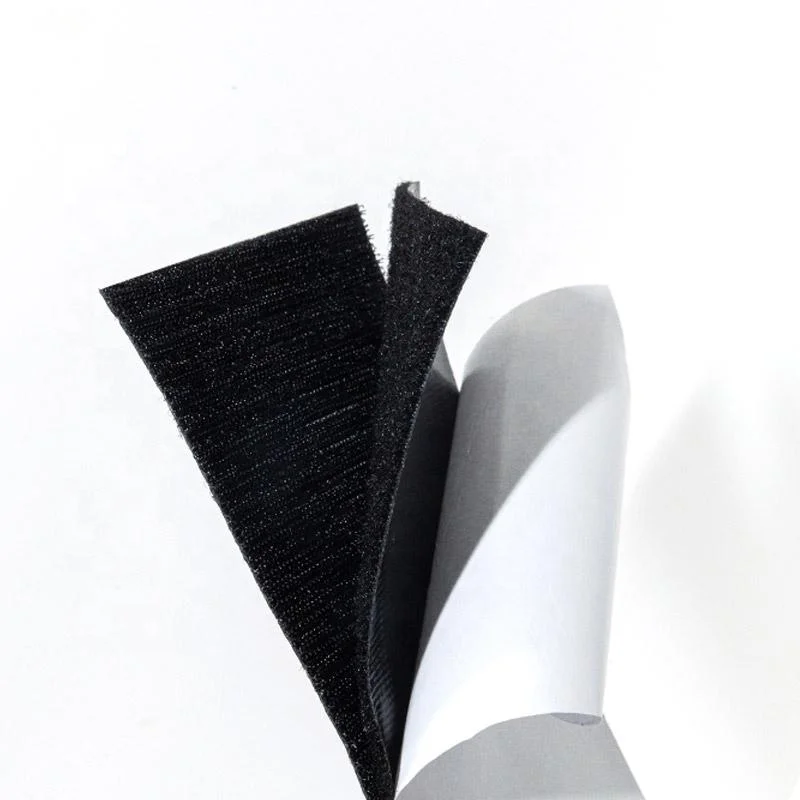 

Square, rectangular hot melt adhesive hookloop self-adhesive glue hook and loop tape