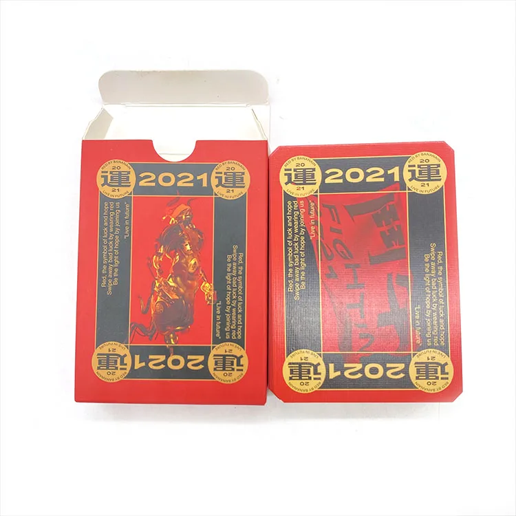 

Customized poker with hard box playing card box