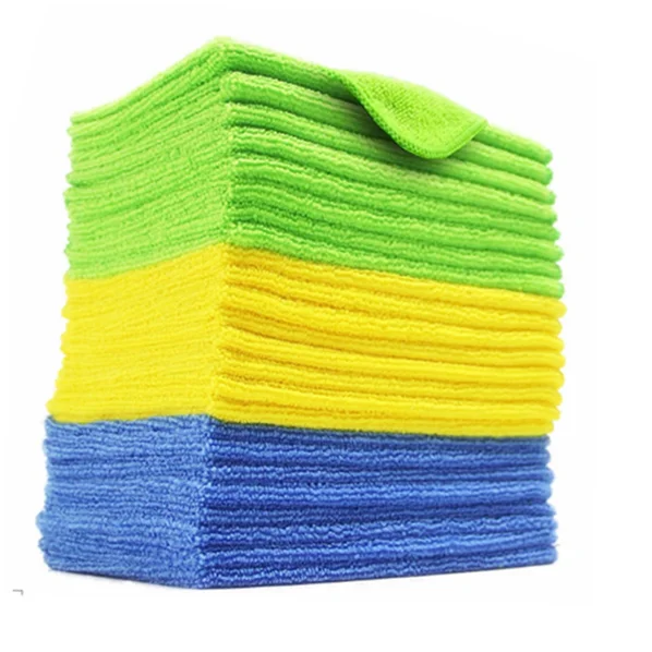 

Super microfibre cleaning towel custom logo micro fiber cloth in bulk, Many colors for your choice