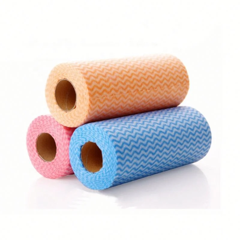 

Reusable Cleaning Cloths Disposable Cleaning Towels, Blue/orange/pink