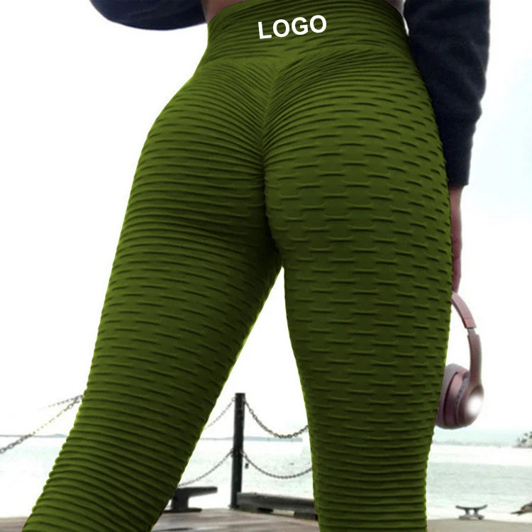 Brazilian green high waist butt lifting pants women ladies girls leggins mujer fitness leggings