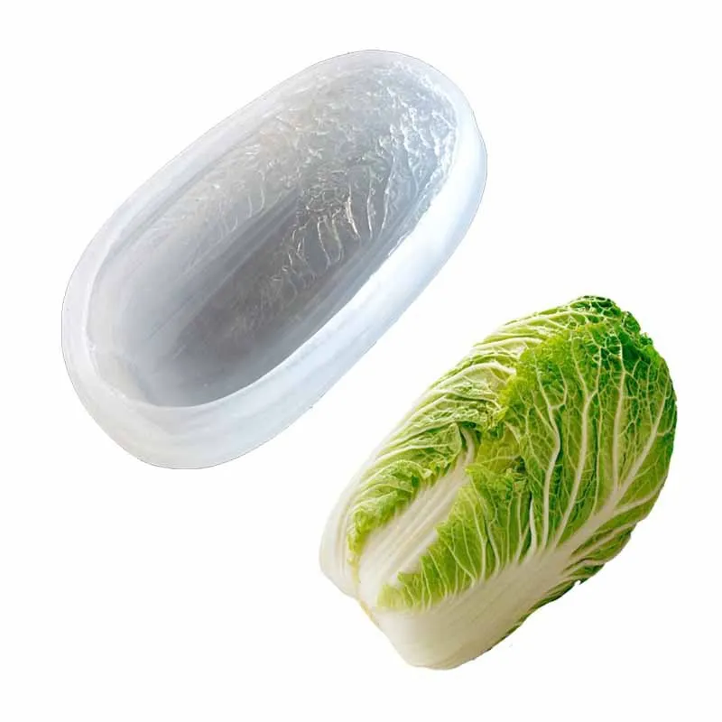 

Fusimai Cabbage Silicone Mold Fondant Cake 3d Simulation Mould Cabbage Candle Molds