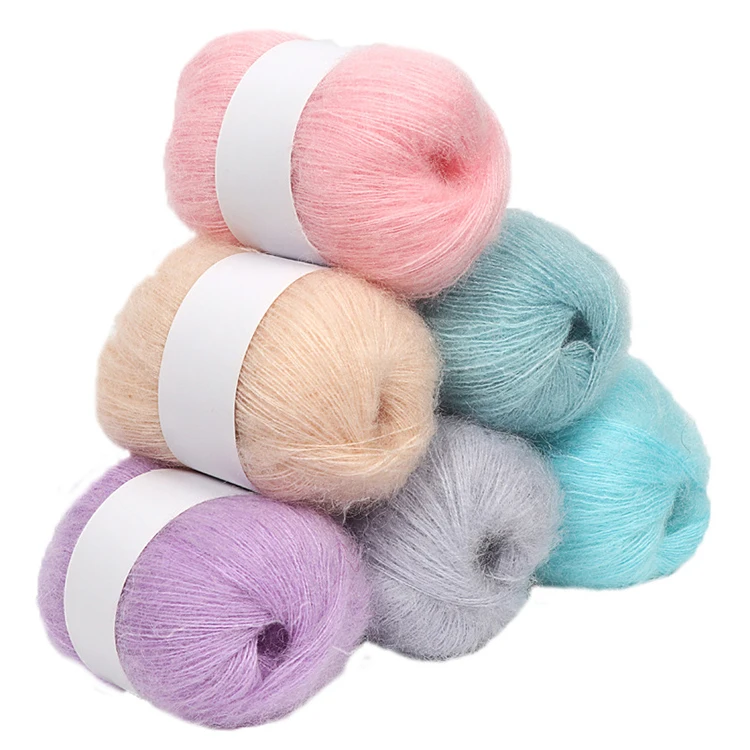 mohair knitting yarn