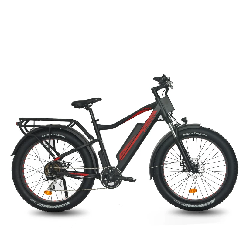 

Overseas warehouse HiBo TDE33Z-F city bicycles motor electric mountain bike 250w 48v14ah electric city bike 2021 fat tire