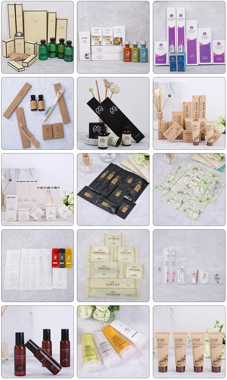 Luxury Hotel Soaps And Toiletries Wholesale Disposable Hotel Toiletries Set