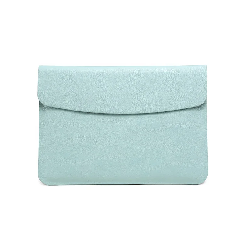 

new arrival envelop laptop bag leather women