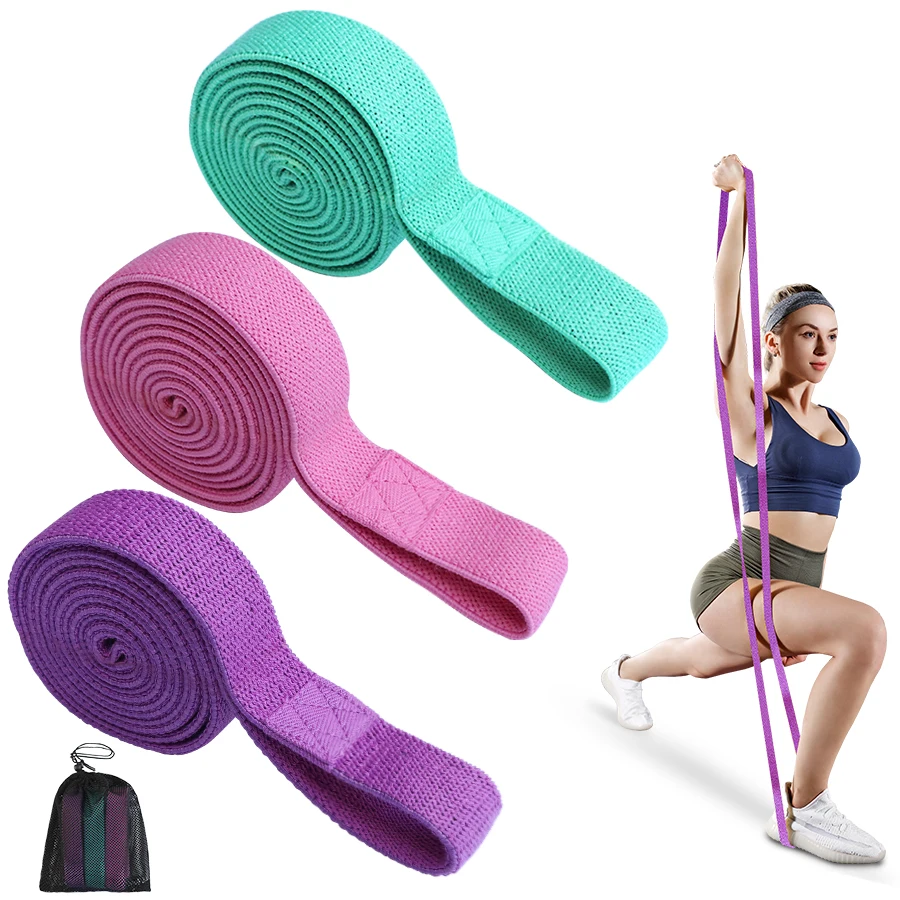 

Wholesale customized home gym fitness powerlifting body strength training mobility bands