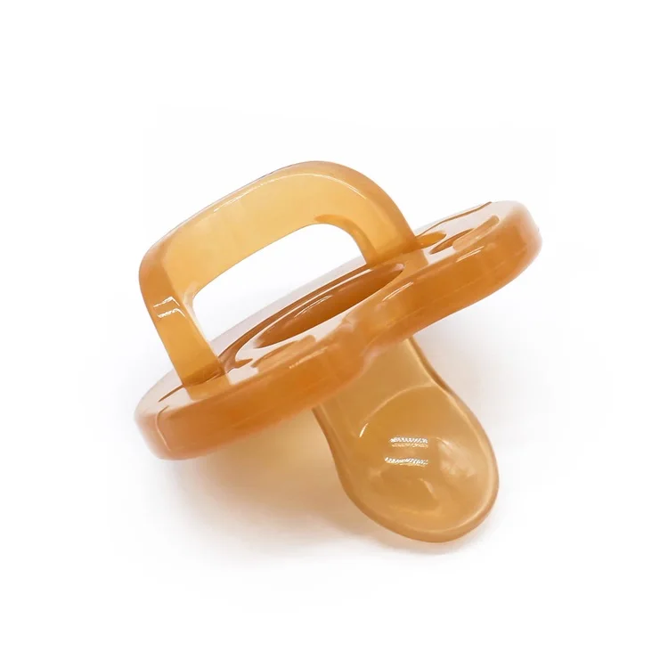 

High Quality Nano Brown BPA Free Soft Rubber Soother Baby Teat Pacifier Baby