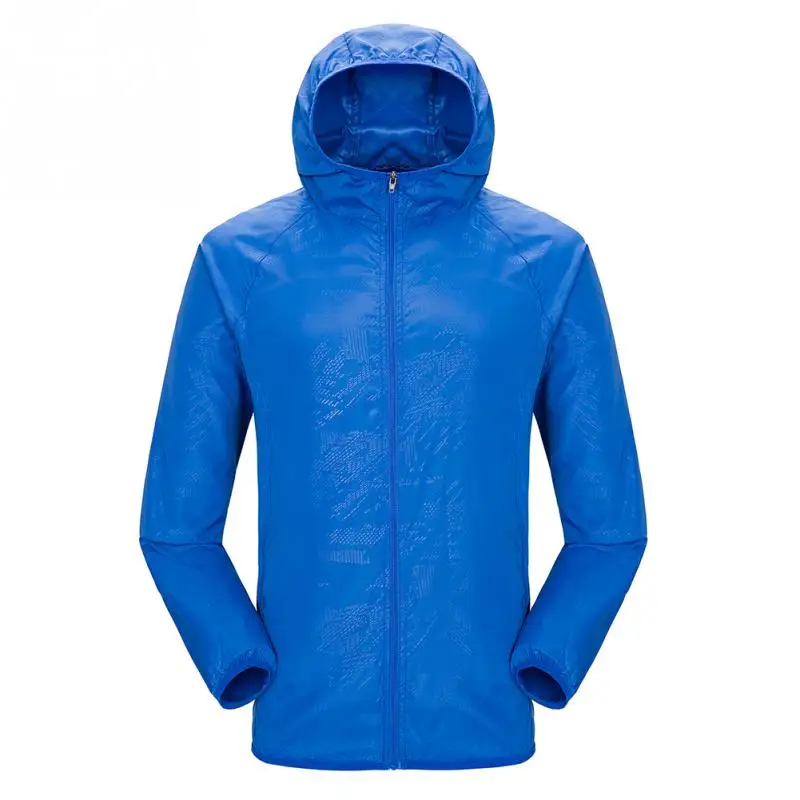 

Men Women Raincoat Hiking Travel Waterproof Windproof Jacket Outdoor Bicycle Sports Quick Dry Rain Coat Sunscreen Unisex