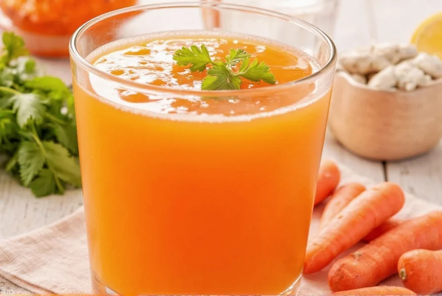 carrot ginger juice